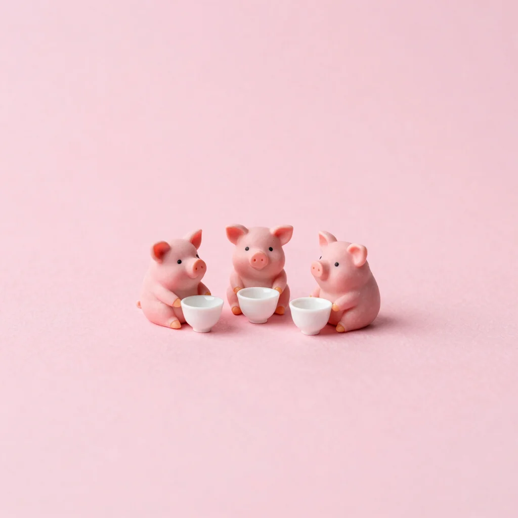 Sweet Piglet Tea Party Mini Set